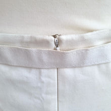 Load image into Gallery viewer, Coast White Pencil Skirt UK 12 Belted Knee Length Smart Work Office Occasion

