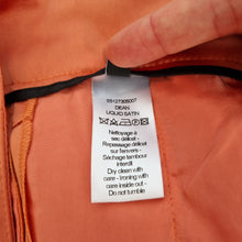 Load image into Gallery viewer, Joseph Satin Trousers Pleated Dress Pants Orange Dean Liquid Work UK 6 EU 34
