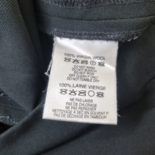 Load image into Gallery viewer, Hobbs Wide Leg Trousers UK 14 Black 100% Virgin Wool Tailored  Work Smart Office
