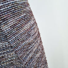 Load image into Gallery viewer, M&amp;S Textured A Line Skirt UK 14 Brown Midi Smart Work Office Classic Flared
