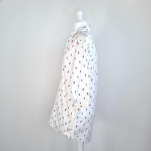 Load image into Gallery viewer, Chocoolate Shirt Royal Guard Print English Tunic Pockets Top 100% Cotton Small
