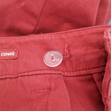 Load image into Gallery viewer, Seasalt Cornwall Albert Quay Crops Trousers Jeans Rust Red Capri Stretch Mid 12
