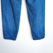 Load image into Gallery viewer, Seasalt Cornwall Jeans Trousers Stones Throw Barrel Pleated High Rise Blue UK 8
