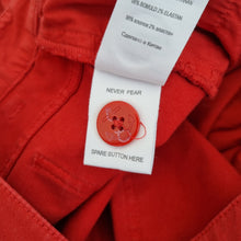 Load image into Gallery viewer, Seasalt Cornwall Albert Quay Crops Trousers Jeans Rust Red Capri Stretch Mid 12
