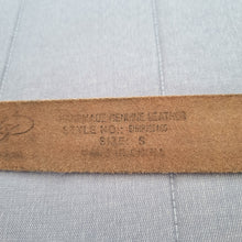 Load image into Gallery viewer, Vintage Ed Hardy Belt Y2K Genuine Leather Tiger Floral Waist Multicoloured Small
