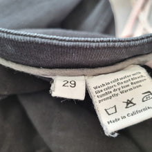 Load image into Gallery viewer, J Brand x Hussein Chalayan Jeans Skinny Black Drainpipe Stretch Low Rise W29
