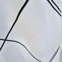 Load image into Gallery viewer, Vintage 70s Maxi Dress California Black White UK 6 8 Long Sleeve Check ALine

