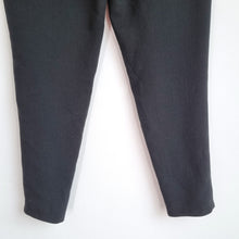 Load image into Gallery viewer, COS Trousers Slim Fit UK 8 Cigarette Wool Blend Black Work Tailored High Rise
