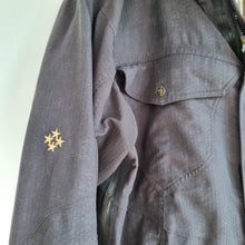 Load image into Gallery viewer, Zimtstern Men&#39;s Coat Parka Windbreaker Black Hooded Zipped Pockets Ski Large
