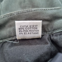 Load image into Gallery viewer, J Brand Skinny Jeans Khaki Green 23 XS Distressed Alana Ripped Mid Rise Stretch
