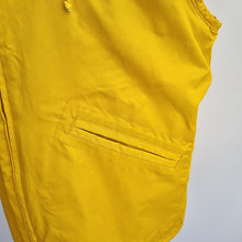 Load image into Gallery viewer, Next Gilet Sleeveless Raincoat Yellow Small Women Hooded Fleece Lined Waistcoat
