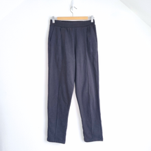 Load image into Gallery viewer, Mint Velvet Joggers Trousers Small Black Elastic Waist Tapered Casual Lounge
