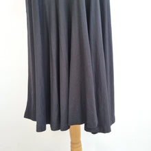 Load image into Gallery viewer, Masai Dress Lagenlook Black Medium Oversized Jersey A Line Stretch Casual Smock
