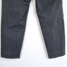 Load image into Gallery viewer, ME + EM Jeans Black Cargo Carpenter Utility Tapered Barrel High Rise Trousers 10
