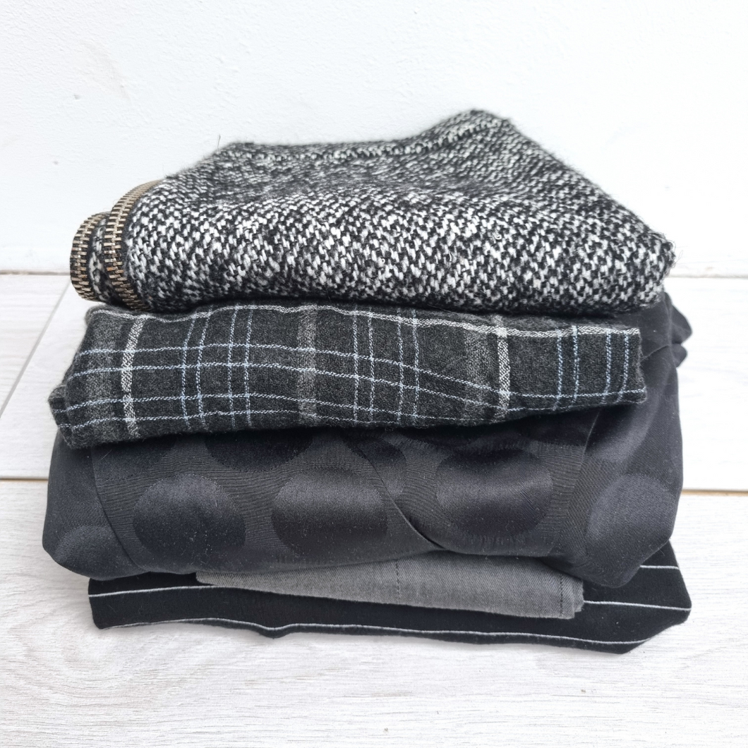 Bundle Ladies Clothes 5 Pieces UK 8 COS & Other Stories Diesel Black Grey Joblot