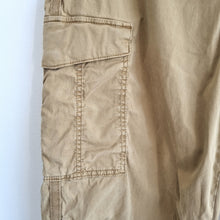 Load image into Gallery viewer, M&amp;S Cargo Trousers Beige UK 16 Reg Utility Jogger Combat Pants Chinos Stone
