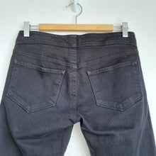 Load image into Gallery viewer, J Brand x Hussein Chalayan Jeans Skinny Black Drainpipe Stretch Low Rise W29
