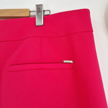 Load image into Gallery viewer, M&amp;S Culottes Hot Pink Per Una Tailored Wide Leg Palazzo Crop Trousers 18 Short
