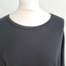 Load image into Gallery viewer, Masai Dress Lagenlook Black Medium Oversized Jersey A Line Stretch Casual Smock
