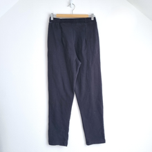 Load image into Gallery viewer, Mint Velvet Joggers Trousers Small Black Elastic Waist Tapered Casual Lounge
