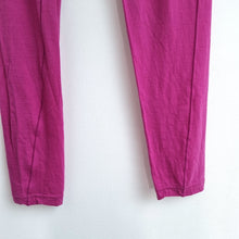 Load image into Gallery viewer, REI Kids Thermal Leggings Merino Wool M 10-12 Pink Base Layer Hiking Outdoors
