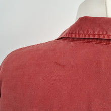 Load image into Gallery viewer, M&amp;S Chambray Shirt Blouse Rust Red Long Sleeves Casual Work 100% Lyocell 16
