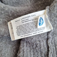 Load image into Gallery viewer, ARKET Wool Alpaca Cardigan Small Grey Oversized Button Front Chunky Knit Pocket
