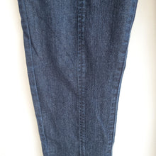 Load image into Gallery viewer, NYDJ Legging Jeans Dark Blue Elasticated Waist Lift Tuck Stretch Pull On UK8 US4
