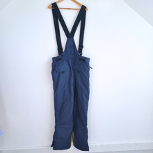 Load image into Gallery viewer, RODEO Ski Salopettes Mens XL Blue Snow Pants Bib Thermal Waterproof Winter C&amp;A
