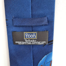 Load image into Gallery viewer, Tie Rack Tigger Pooh Disney Necktie Novelty Blue Character Umbrella Swirly
