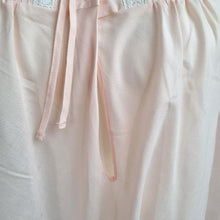Load image into Gallery viewer, Vintage St Michael Nightgown UK 18 20 Pink Lace Frill 80s Midi Nightie M&amp;S
