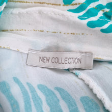 Load image into Gallery viewer, Made in Italy Dress One Size New Collection Tunic Beach Coverup Blue Viscose
