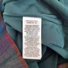 Load image into Gallery viewer, Seasalt Cornwall Dress Corduroy Martingale Check Pockets Shift Lined Size 8 Tall
