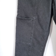 Load image into Gallery viewer, ME + EM Jeans Black Cargo Carpenter Utility Tapered Barrel High Rise Trousers 10
