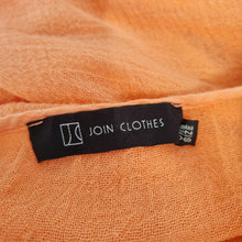 Load image into Gallery viewer, Join Clothes Kaftan Beach Coverup Midi Orange Pockets Muumuu Dress One Size
