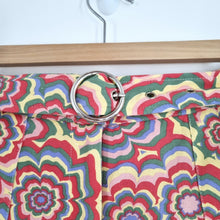 Load image into Gallery viewer, The Ragged Priest Trousers Psychedelic Floral Print Belted Wide Leg Pastel 14
