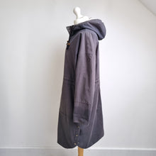 Load image into Gallery viewer, Seasalt Cornwall Downpour Mac Coat UK 12 Waterproof Breathable Hood Rain Jacket

