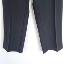 Load image into Gallery viewer, Joseph Ribkoff Trousers Black Dress Pants Straight Mid Rise Work Office Smart 12
