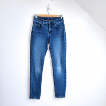 Load image into Gallery viewer, NYDJ Alina Jeans Leggings UK 8 Lift Tuck Skinny Blue Wash Stretch Mid Rise Denim
