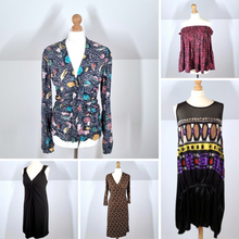 Load image into Gallery viewer, Bundle Ladies Clothes 5 Pieces UK 10 Hush Joseph Wrap Dress Top Silk Job Lot
