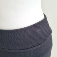 Load image into Gallery viewer, Ganni Mini Skirt Bandage Bodycon Stretch Tiered Short Dark Blue Party Club XS
