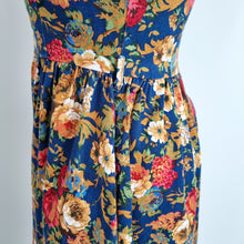 Load image into Gallery viewer, Lindy Bop Dress Floral Print A Line Pockets Multicoloured Occasion Retro 10
