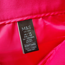Load image into Gallery viewer, M&amp;S Culottes Hot Pink Per Una Tailored Wide Leg Palazzo Crop Trousers 18 Short
