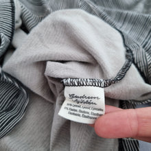 Load image into Gallery viewer, Gudrun Sjoden Blouse Top Small Dolman Sleeves Lyocell Geometric Print Jersey
