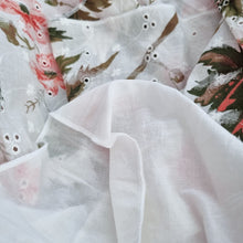 Load image into Gallery viewer, M&amp;S Per Una Midi Skirt UK 12 Floral Broderie Anglaise Cotton A Line White Boho
