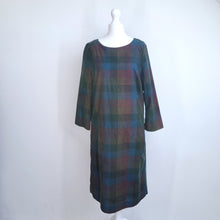 Load image into Gallery viewer, Seasalt Cornwall Dress Corduroy Martingale Check Pockets Shift Lined Size 8 Tall
