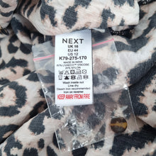 Load image into Gallery viewer, Next Leopard Print Co-ord Set 16 Shorts Long Sleeve Shirt Animal Outfit Holiday
