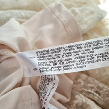 Load image into Gallery viewer, Zara Lace Midi Dress Small Embroidered Cream Slip A Line Fit &amp; Flare Strappy
