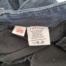 Load image into Gallery viewer, J Brand Cargo Jeans W25 Olympia Skinny Dark Blue Ankle Zip Utility Low Rise Y2K
