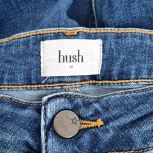 Load image into Gallery viewer, Hush Jeans Slim Fit Mid Blue Wash High Rise Stretch Ankle Length Denim Size 18
